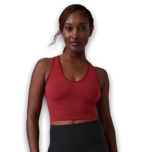 NWT Athleta Aurora Crop Tank Red XS